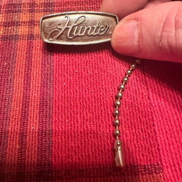 Hunter Other - Hunter Silver Pull Chain